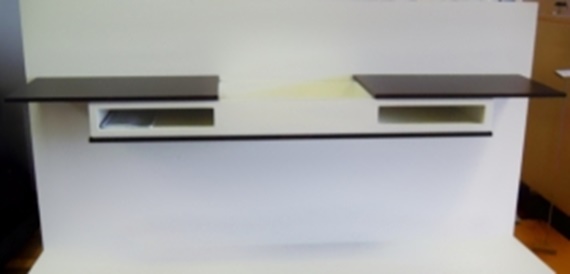 Meuble télévision haut ouvert